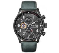 AVI-8 Hawker Hurricane AV-4011-0D - Homme - 44 mm - Analogique - Quartz - Verre minéral
