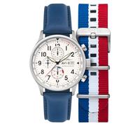 AVI-8 Hawker Hurricane Chronographe pour homme, bleu/blanc