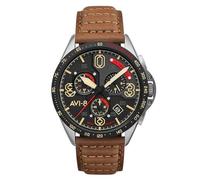 AVI-8 P-51 Mustang Blakeslee Chronograph AV-4077-02 - Homme - 43 mm - Analogique - Quartz - Verre minéral