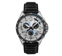 AVI-8 Hommes Analogique Mécanique du Vent à la Main Montre avec Bracelet en Acier Inoxydable AV-4077-01