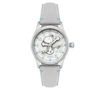 AVI-8 Montre pour Homme Flyboy Engineer Automatique Snoopy Flying Ace Monotone édition limitée avec Bracelet en Cuir 41 mm AV-4156