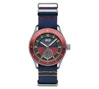AVI-8 Montre pour Hommes Flyboy Airmaster Sector Meca-Quartz 40 mm avec Bracelet en Nylon AV-4112, Sangle
