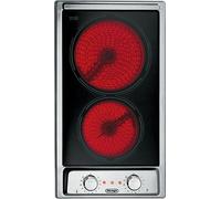 Delonghi Avi23/2 Table de Cuisson 2 Regions Vitrocéramique Inox