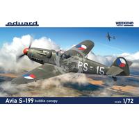 EDUARD 7471 MAQUETTE AVION S-199 BUBBLE CANOPY 1/72