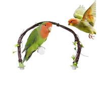 Avian Vertical Plaything - Textured Training Branch, Durable Habitat Ladder | Engaging Behavioral Stimulation Tool, for Feathered Companions Pet Maintenance Wellness Cage Upgrade Large Pet Breeds