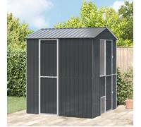 Aviary pour oiseaux - Anthracite - 210x215x247 cm - Acier - Extérieur