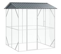 Aviary Pour Oiseaux Vidaxl Anthracite 210x227x247 Cm Acier