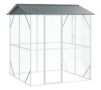 Aviary pour Oiseaux vidaXL Anthracite 210x227x247 cm Acier