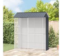 Aviary Pour Oiseaux Vidaxl Anthracite 215x110x247 Cm Acier