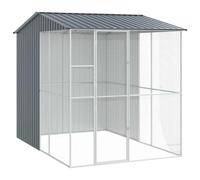 Aviary pour Oiseaux vidaXL Anthracite 215x310x247 cm Acier