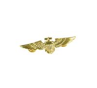 Aviateur Broche Métal Or Pilote Steward Accessoire Déguisement Adultes Capitaine