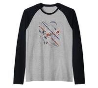 Aviation biplane vintage Une aventure de vol pour pilote Manche Raglan