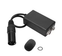 Aviation Headset Adapter Ga Dual Plugs To Airbus Xlr 5 Pin Male Adapter Headphone Extension Cable TAO