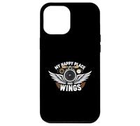 Aviation Pilot My Happy Place Has Wings Airplane Design Coque pour iPhone 12 Pro Max