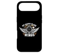 Aviation Pilot My Happy Place Has Wings Airplane Design Coque pour iPhone Air