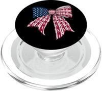 Aviation Pilote Aviation Drapeau USA 4 Juillet Patriotique PopSockets PopGrip pour MagSafe