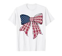 Aviation Pilote Aviation Drapeau USA 4 Juillet Patriotique T-Shirt