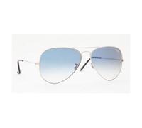 Aviator 3025 argent-verre dégradé Taille S (55 mm)