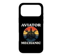 Aviator Mechanic Retro Aircraft Engine Aviation Coque pour iPhone 17 Pro Max