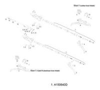 Avid a150460d écarteur de plaquettes de frein G