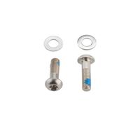 AVID Sram Uni Vis pour Adaptateur de Support Mural d'acier Inoxydable T25, Lot de 2, 00.5318.005.012 Freins/bremsa Couches, Argent, 17 mm