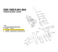 Avid Kit Piston Code/guide Re