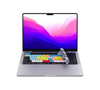 Avid Media Composer Housse de clavier | Compatible avec le MacBook Pro 2021+ de 14" et 16" avec M1 Pro ou Max - Protection complète et tous les raccourcis