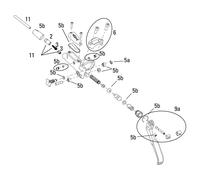Avid Pièces Détachées Levier de Frein Juicy 7 2008-2009, Code 7 2008-2009 universal