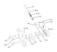 Avid Pièces Détachées pour Étrier de Frein Code / Code R (2011-2017) universal