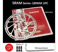 Avid-Rotor De Frein De Vélo À Disque Hydraulique Avec Boulons,Ligne Centrale,Vtt,Vélo De Route De Montagne,Scooter,S233,160mm,180,203 -Sram 180 1pc