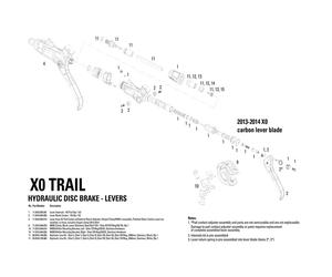 Avid Serre-joint Xx/x0/e7/e9/trail