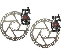 Avid Set de Freins à Disque av+arr BB7 MTB avec Disque de Frein Satz VR PM 160 mm + HR IS 160 mm