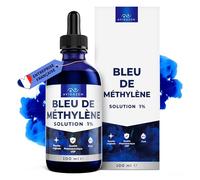 Bleu de Methylene - 100ml en Flacon Pipette - Bleu de Methylene Liquide Pur - Solution aqueuse 1% - Qualité Pharmaceutique Premium USP - Recette Originale - Fabriqué, Testé et Certifié en Allemagne