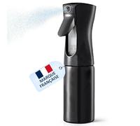 AVIDA · ZEN Brumisateur d’Eau Rechargeable - Vaporisateur Cheveux - Brumisateur Rechargeable 200 ml - Brumisateur Visage - Vaporisateur rechargeable (Noir 200ml)