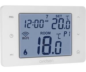 Avidsen 127066 Tête thermostatique sans fil électronique 0 à 40 °C
