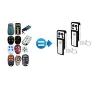 AVIDSEN | 2 x TELECOMMANDE Compatible AVIDSEN RMC 1LM | 104257 | 104250 | 114253 | 614701 ...