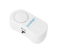 Avidsen - Alarme - Mini Alarme Autonome, Alarme pour Porte et fenetre, Unité, Couleur : Blanc, Contact avec Velcro, Sirène de 100 DB, 4 Mini Alarme et 4 Contact magnétique - 100324