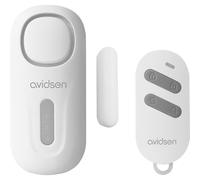 Avidsen Alarme pour porte blanc jeu avec détecteur de mouvement, avec