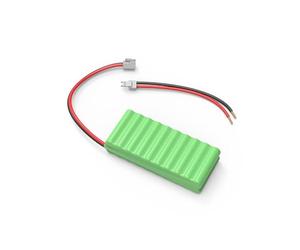 Avidsen Batterie de Secours 12V pour Motorisation de Portail et Porte de Garage, Accu Rechargeable NiMh, Sécurité Anti-Coupure de Courant, Compatible Gammes Orane et Teha et Styrka, Gris