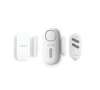 Avidsen Doorguard Kit Mini-Alarmes Porte Et Fenêtre, 120 DB | 2 détecteurs d’ouverture, sirène 120 dB, télécommande, 4 zones, portée 30 m, radio 433 MHz et toutes les piles incluses