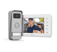 Avidsen Home Elia Smart 2, Visiophone Filaire Connecté 2 Fils, Écran 7 Pouces, Interphone Vidéo WiFi 2.4/5GHz, Application Smartphone, Ouverture Portail Et Portillon, Vision Nocturne