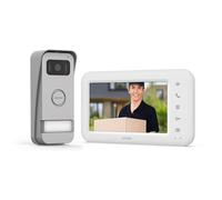 Avidsen Élia Smart - Visiophone connecté WiFi avec écran 7’’, Installation 2 Fils, Vision Nocturne, contrôle Portail et gâche électrique Via Smartphone, portée 100 m