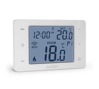 Avidsen HomeFlow W - Thermostat WiFi connecté Filaire pour chaudière, Programmation hebdomadaire, contrôle Via Application Avidsen Home, Compatible Google Assistant & Alexa