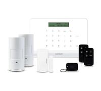 Avidsen HomeSecure - Alarme connectée sans Fil Home, Deux détecteurs de mouvements et Un détecteur d'ouverture, capteur Anti-Sabotage - Avidsen - 127055