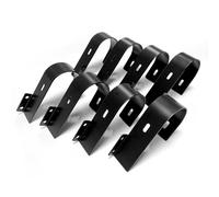 Avidsen Kit De Fixation Balcon Pour Panneaux Solaires Soria 400 W | Compatible avec les stations Soria 127100 et 127120, 8 supports protégés, visserie et 16 colliers d’accroche inclus