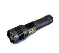 Avidsen - Lampe de poche rechargeable zoom télescopique 1200 lumens 7 modes d'éclairage 103645