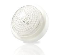Avidsen Lampe Push 3 LED Blanches, Éclairage d'Appoint Sans Fil à Piles, Veilleuse Tactile pour Placard, Garage et Camping, Moins de 100 Lumens