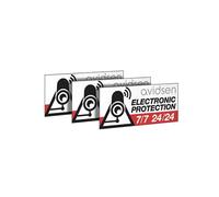 Avidsen - Lot de 3 stickers de dissuasion PVC à coller - Avidsen - 123408