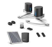 Avidsen - Motorisation pour Portail à battants Avidsen Orane SE + kit Solaire + 2 télécommandes supplémentaires (3 en Tout)