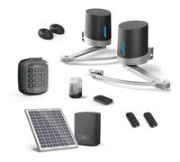 Avidsen - Motorisation Solaire pour Portail battants Avidsen Orane SE+ Digicode + 2 télécommandes supplémentaires (3 en Tout)